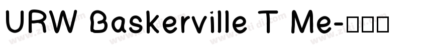 URW Baskerville T Me字体转换